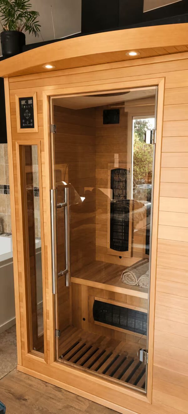 Sauna - Love Room normandie - Gîte La Bulle